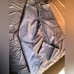 Woman/Junior Stone Washed  "I Got It From My Mama"  FASHION NOVA jeans.